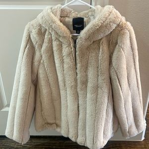 Faux fur jacket
